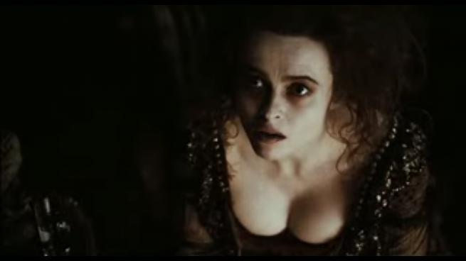 Helena Bonham Carter�s boobs in Sweeney Todd